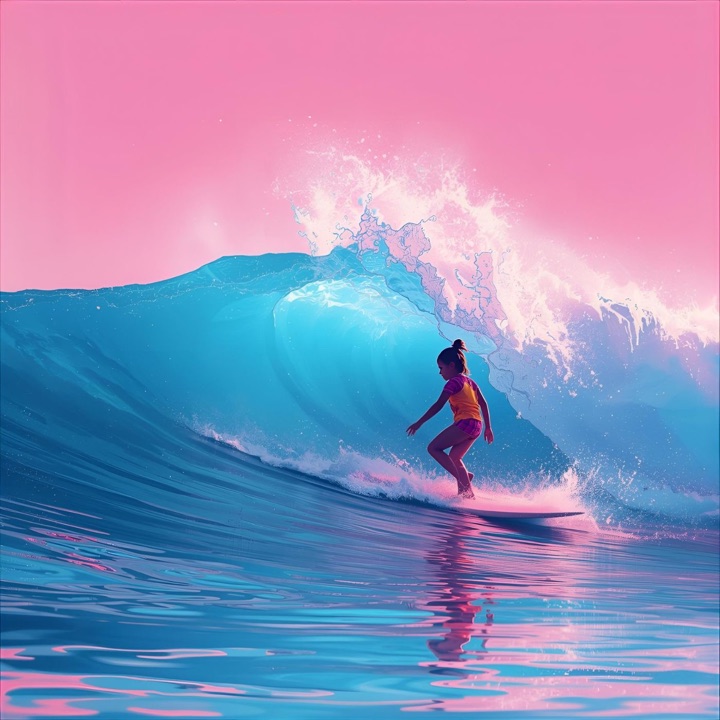 ECHOのシングル Surf Runner のカバー
